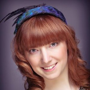 Leonora Ferguson Genetic Hat with DNA encoded in the thread pattern